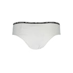 White Polyamide Women's Swim Brief