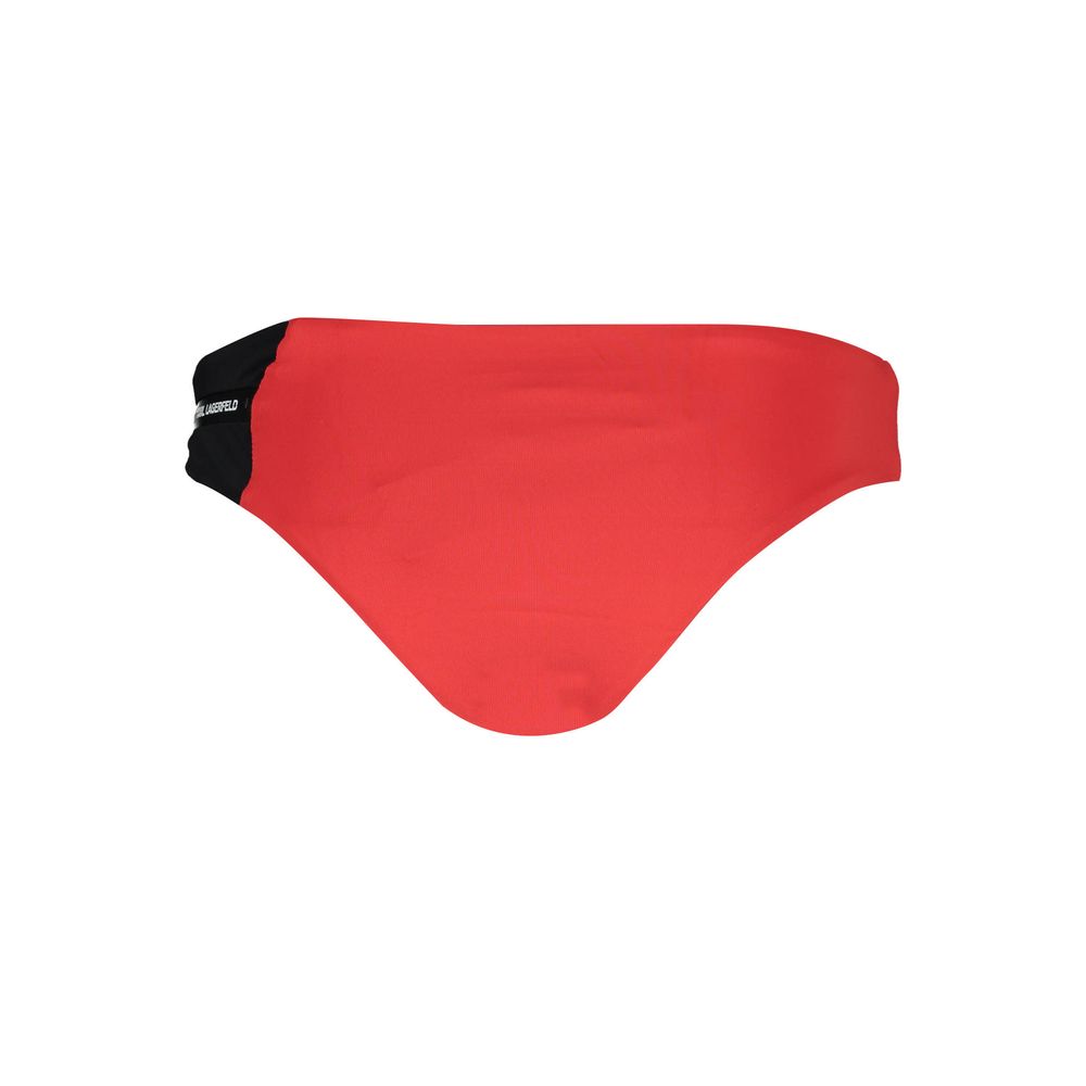 Rosso Poliammide Women Swim Brief