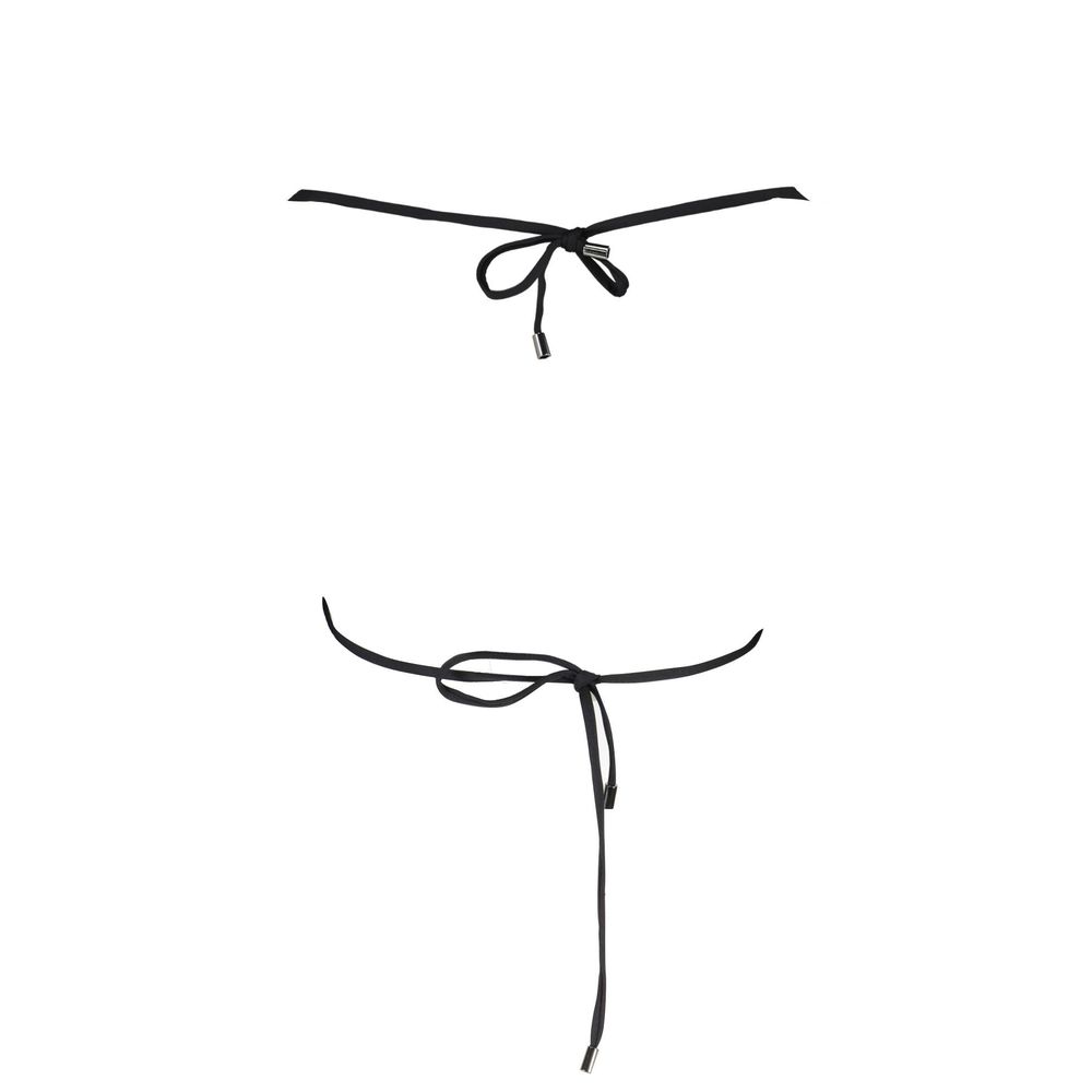 Black Polyamide Women Swimsuit