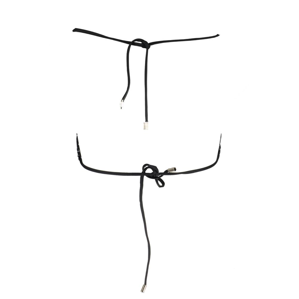 Black Polyamide Women Swimsuit