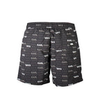 Nero Polyester Men's Swim Boxer