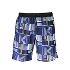 Blu Polyester Men's Swim Trunk