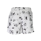 Bianco Polyester Men's Swim Boxer