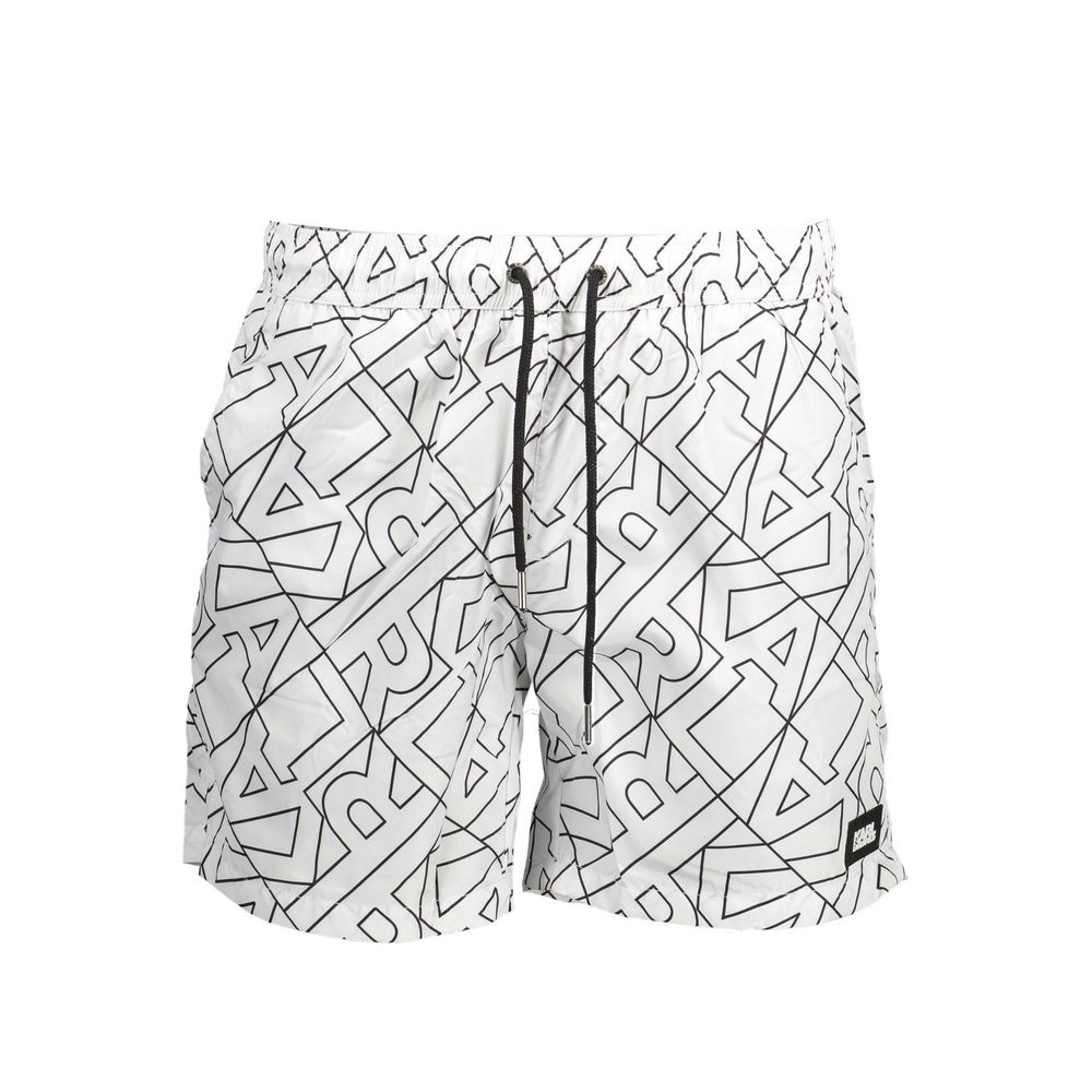 Bianco Polyester Men's Swim Boxer