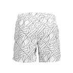 Bianco Polyester Men's Swim Boxer