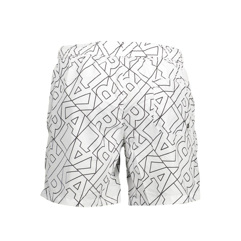 Bianco Polyester Men's Swim Boxer