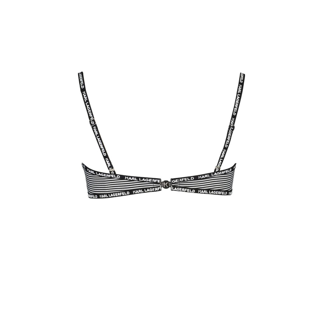 Black Polyamide Women's Swimsuit