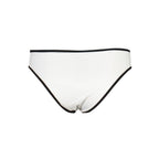 White Polyamide Women Swim Brief