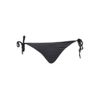 Black Polyamide Women Swim Briefs