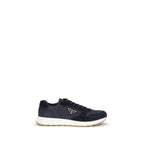 Blue Recycled Polyamide Athletic Sneakers