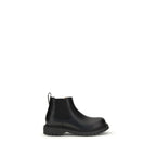 Black Bull Skin Chelsea Boots