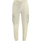 Beige Cotton Men's Sweatpant