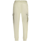 Beige Cotton Men's Sweatpant