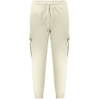 Beige Cotton Men's Sweatpant