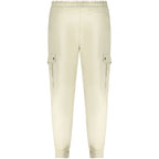 Beige Cotton Men's Sweatpant
