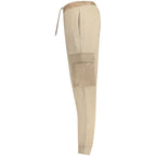 Beige Cotton Men's Jogger Trouser