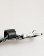 Multicolor PVC Floral Silver Buckle Men Belt