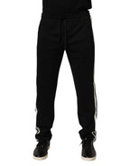 Black Cotton Jogger Sweatpants Trouser Pants