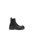 Black Calf Leather Bos Taurus Chelsea Boots