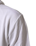 White Sacred Heart Hooded Sweatshirt Sweater