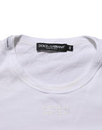 White Cotton Pocket Crew Neck Men Tee T-shirt