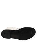 White Lambskin Leather Mid Calf Boots Shoes