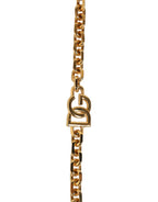 Black Leather Gold Chain Bag Accessory Shoulder Strap