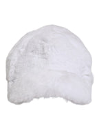 White Modacrylic Rapper Men Baseball Capello Hat