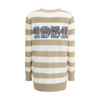 Multicolor Fleece Wool Cardigan