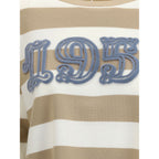 Beige Fleece Wool Sweatshirt