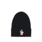 Black Fleece Wool Beanie