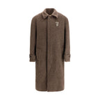Brown Viscose Coat