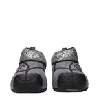 Black Cotton Sneakers