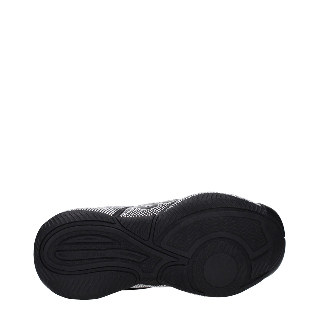 Black Cotton Sneakers