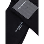 Black Wool Socks