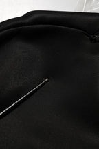 Black Necklace Crystal DG Logo Sweatshirt Sweater