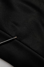 Black Crystal DG Necklace Sweatshirt Sweater