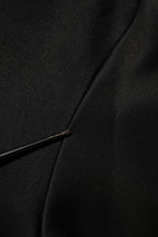 Black Crystal DG Necklace Sweatshirt Sweater