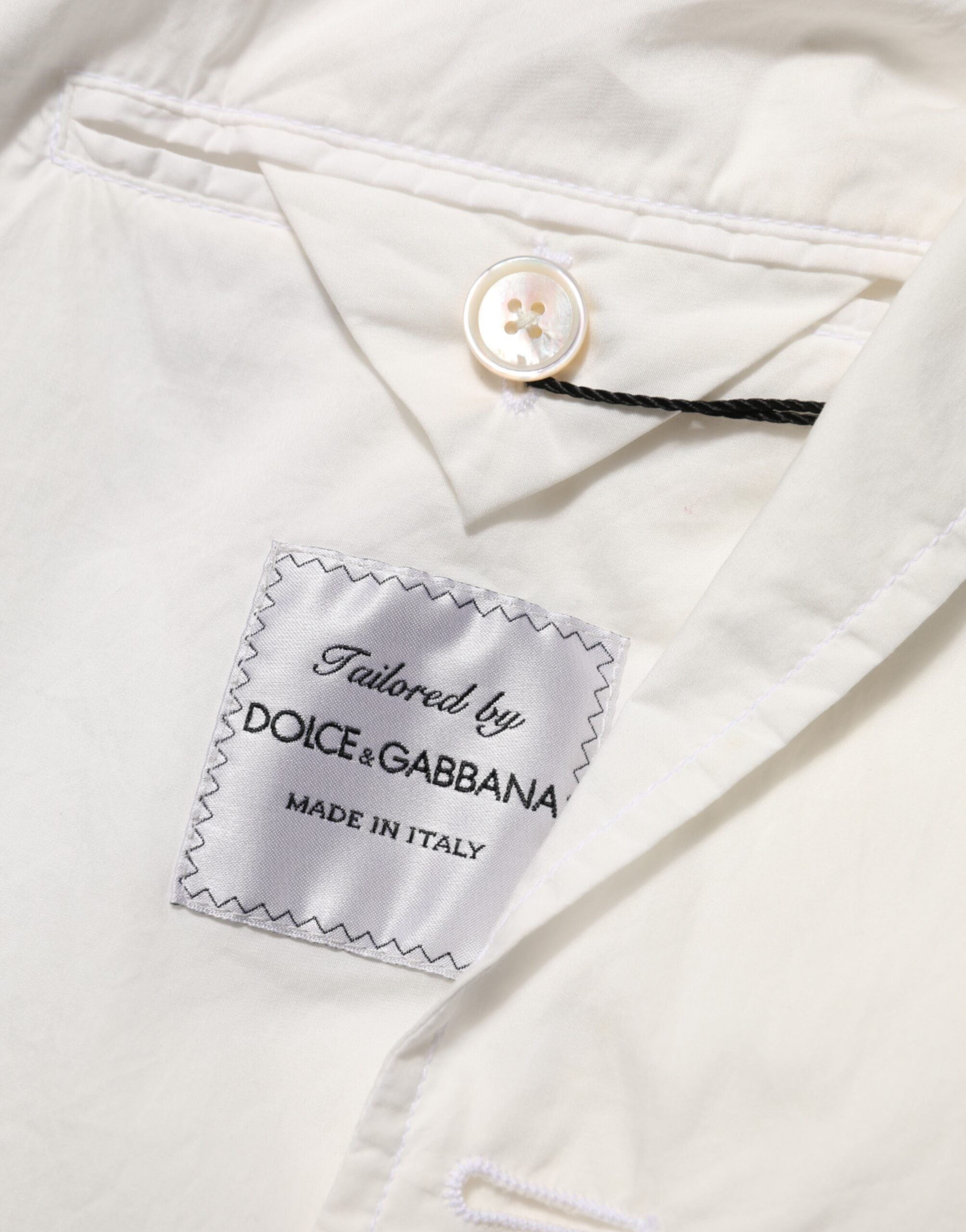 White Cotton 1 Button Men Suit Blazer