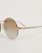 DG2228 Gold Plated Round Lenses Shades Eyewear Sunglasses