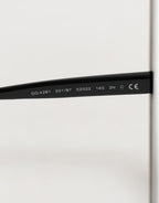 DG4281 Black Round Frame Full Rim Eyewear Sunglasses