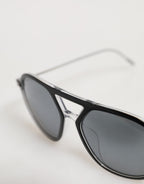 DG4343F Black Acetate Frame Pilot Shades Sunglasses