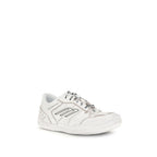 White Calf Leather Bos Taurus Athletic Sneakers