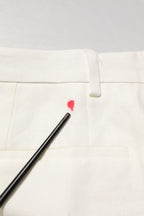 White Linen Formal Dress Men Trouser Pants