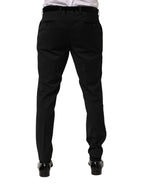 Black Wool Formal Dress Men Trouser Pants