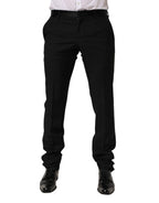 Black Wool Formal Dress Men Trouser Pants