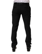 Black Wool Formal Dress Men Trouser Pants