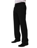 Black Wool Formal Dress Men Trouser Pants