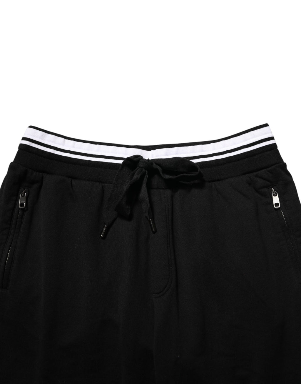 Black Cotton Sacred-Heart Men Jogger Pants