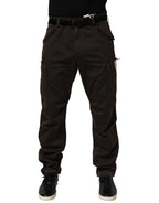 Brown Re- Edition Cotton Men Cargo Pants